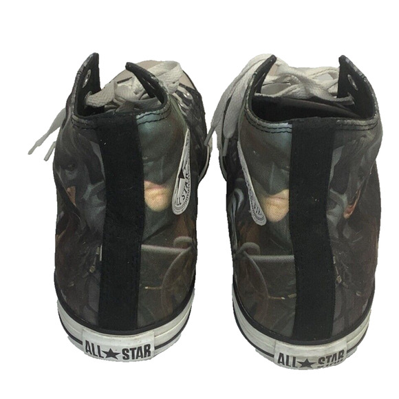Converse Batman THE DARK KNIGHT RISES, Mens 11, Womens 13 - Chuck Taylor - NICE - Picture 10 of 12